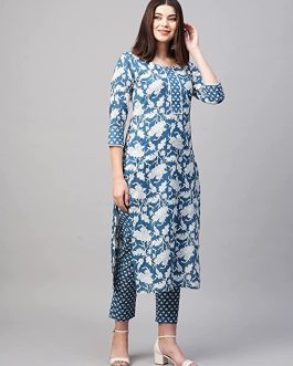 Printed Straight Kurta